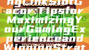 Understanding Link Slot Gacor: Tips for Maximizing Your Gaming Experience and Winning Strategies